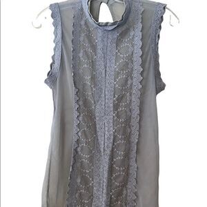 Boutique XXI Women’s Lace and Mesh Top
